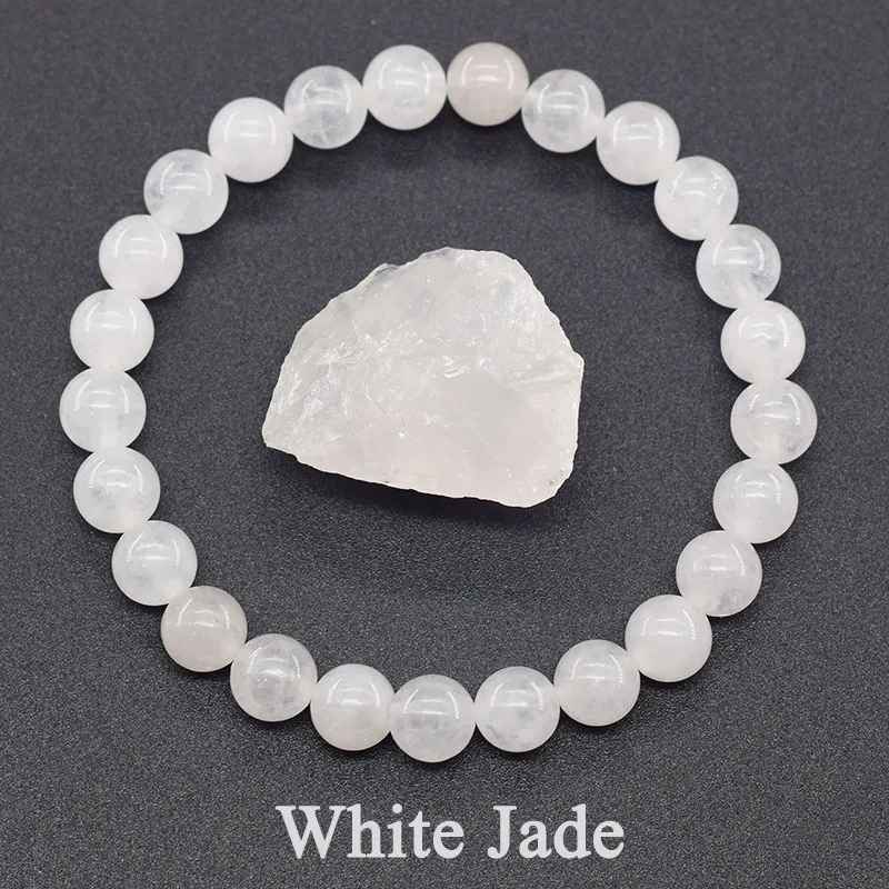 White Jade Bracelet – Peace, Balance & Positive Energy
