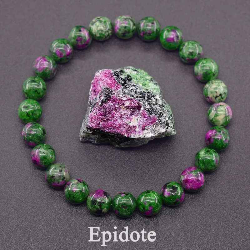 Epidote Bracelet – Growth, Abundance & Positive Energy